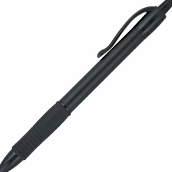 Pilot G2 Edge Gel Pens, Fine Point, 0.7mm, Black Barrel, Black Ink, Pack Of 36 Pens