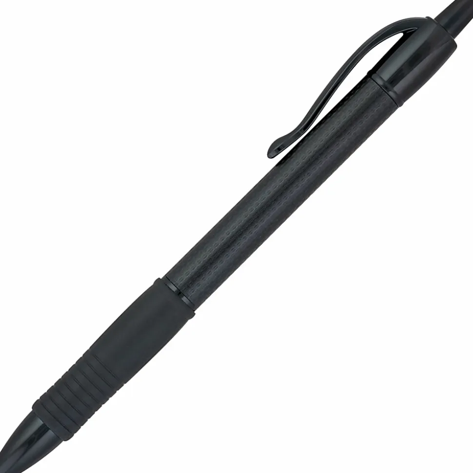 Pilot G2 Edge Gel Pens, Fine Point, 0.7mm, Black Barrel, Black Ink, Pack Of 36 Pens