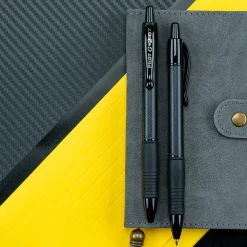 Pilot G2 Edge Gel Pens, Fine Point, 0.7mm, Black Barrel, Black Ink, Pack Of 36 Pens