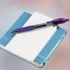Pilot G2 Gel Pen, Fine Point, 0.7 mm, Clear Barrel, Grape Ink