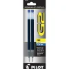 Pilot G2 Gel Refill, Fine Point, 0.7mm, Blue Ink, Pack of 2 Refills