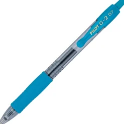Pilot G2 Inspiration Gel Pens, Fine Point, 0.7 mm, Clear Barrels, Assorted Ink, Tub Of 36 Pens