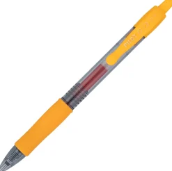 Pilot G2 Inspiration Gel Pens, Fine Point, 0.7 mm, Clear Barrels, Assorted Ink, Tub Of 36 Pens
