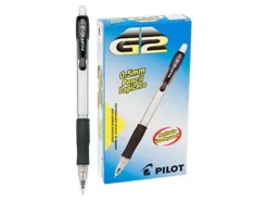 Pilot® G-2® Mechanical Pencils, 0.5mm, #2 Lead, Clear Barrel, Pack Of 12