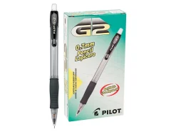 Pilot® G-2™ Mechanical Pencils, 0.7 mm, Clear Barrel, Pack Of 12