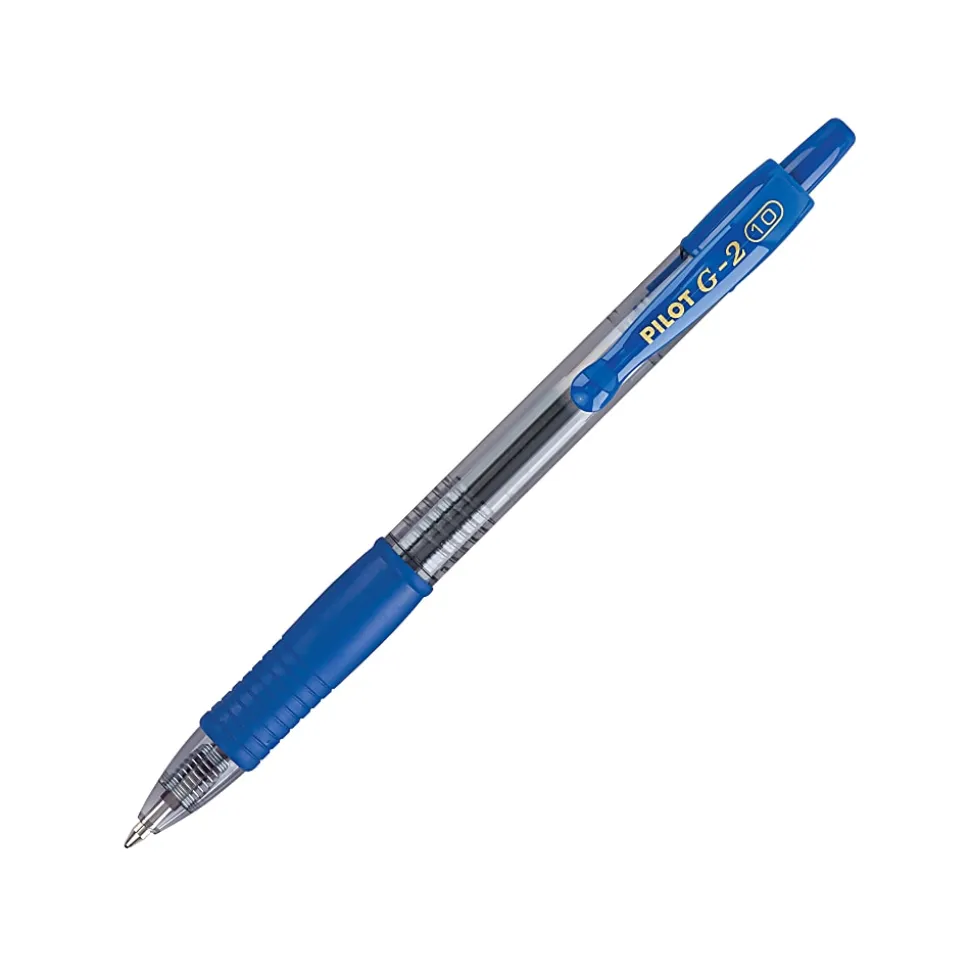 Pilot G2 Retractable Gel Pen, Bold Point, 1.0 mm, Assorted Barrels, Assorted Ink Colors, Pack Of 8