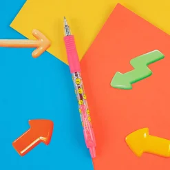 Pilot G2 | SmileyWorld Gel Pen, Fine Point, 0.7mm, Salmon Ink, Single Pen