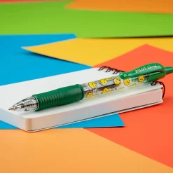Pilot G2 | SmileyWorld Gel Pen, Fine Point, 0.7mm, Green Ink, Single Pen