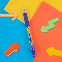 Pilot G2 | SmileyWorld Gel Pen, Fine Point, 0.7mm, Iris Blue Ink, Single Pen