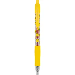 Pilot G2 | SmileyWorld Gel Pen, Fine Point, 0.7mm, Yellow Ink, Single Pen