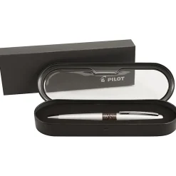 Pilot® MR Animal Collection Premium Ballpoint Pen, Medium Point, 1.0 mm, Silver/Python Barrel, Black Ink