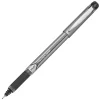 Pilot® Precise Grip™ Liquid Ink Rollerball Pens, Extra Fine Point, 0.5 mm, Black Metallic Barrel, Black Ink, Pack Of 12 Pens
