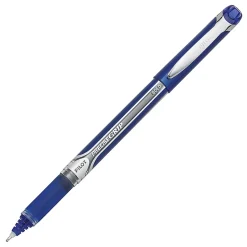Pilot® Precise Grip™ Liquid Ink Rollerball Pens, Bold Point, 1.0 mm, Blue Metallic Barrel, Blue Ink, Pack Of 12 Pens