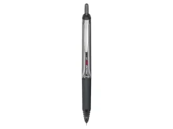 Pilot® Precise™ V5 Liquid Ink Retractable Rollerball Pens, Extra Fine Point, 0.5 mm, Assorted Barrels, Red Ink, Pack Of 12