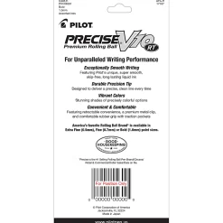 Pilot Precise V10 Retractable Rolling Ball Pens, Bold Point, 1.0 mm, Assorted, Pack Of 4 Pens