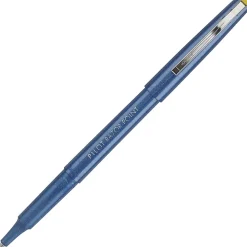 Pilot® Razor Point Pens, Extra-Fine Point, 0.3 mm, Blue Barrel, Blue Ink, Pack Of 12 Pens