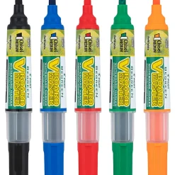 Pilot VBoard Master BeGreen Dry-Erase Markers, Chisel Point, 93% Recycled, Assorted inks, Pack of 5 Markers