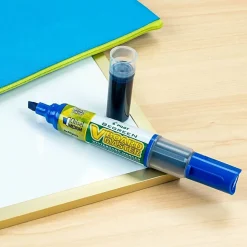 Pilot VBoard Master BeGreen Dry-Erase Markers, Chisel Point, 93% Recycled, Assorted inks, Pack of 5 Markers