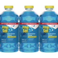 Pine-Sol® CloroxPro Multi-Surface Cleaner Concentrated, Sparkling Wave Scent, 80 oz Bottle, 3/Carton