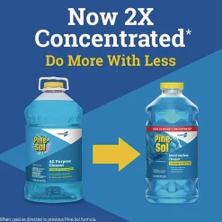 Pine-Sol® CloroxPro Multi-Surface Cleaner Concentrated, Sparkling Wave Scent, 80 oz Bottle, 3/Carton