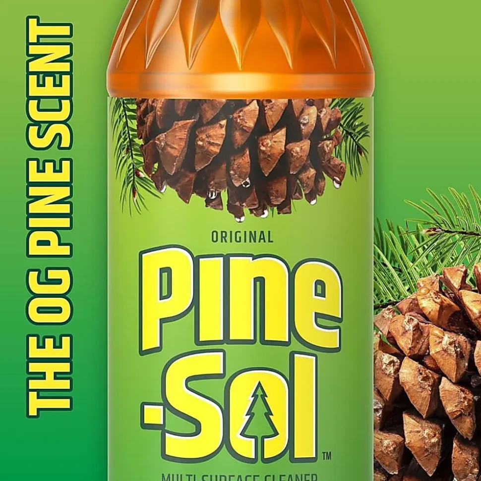 Pine-Sol Multi-Surface Cleaner, Concentrate, Liquid,14 fl oz, Original Scent, Case of 12 - 60146CT