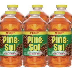 Pine-Sol® Multi-Surface Cleaner Disinfectant Concentrated, Pine Scent, 80 oz Bottle, 6/Carton