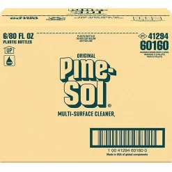 Pine-Sol® Multi-Surface Cleaner Disinfectant Concentrated, Pine Scent, 80 oz Bottle, 6/Carton