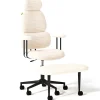 Pinmoco Big & Tall Ergonomic Office Chair, Beige, Total Qty 1