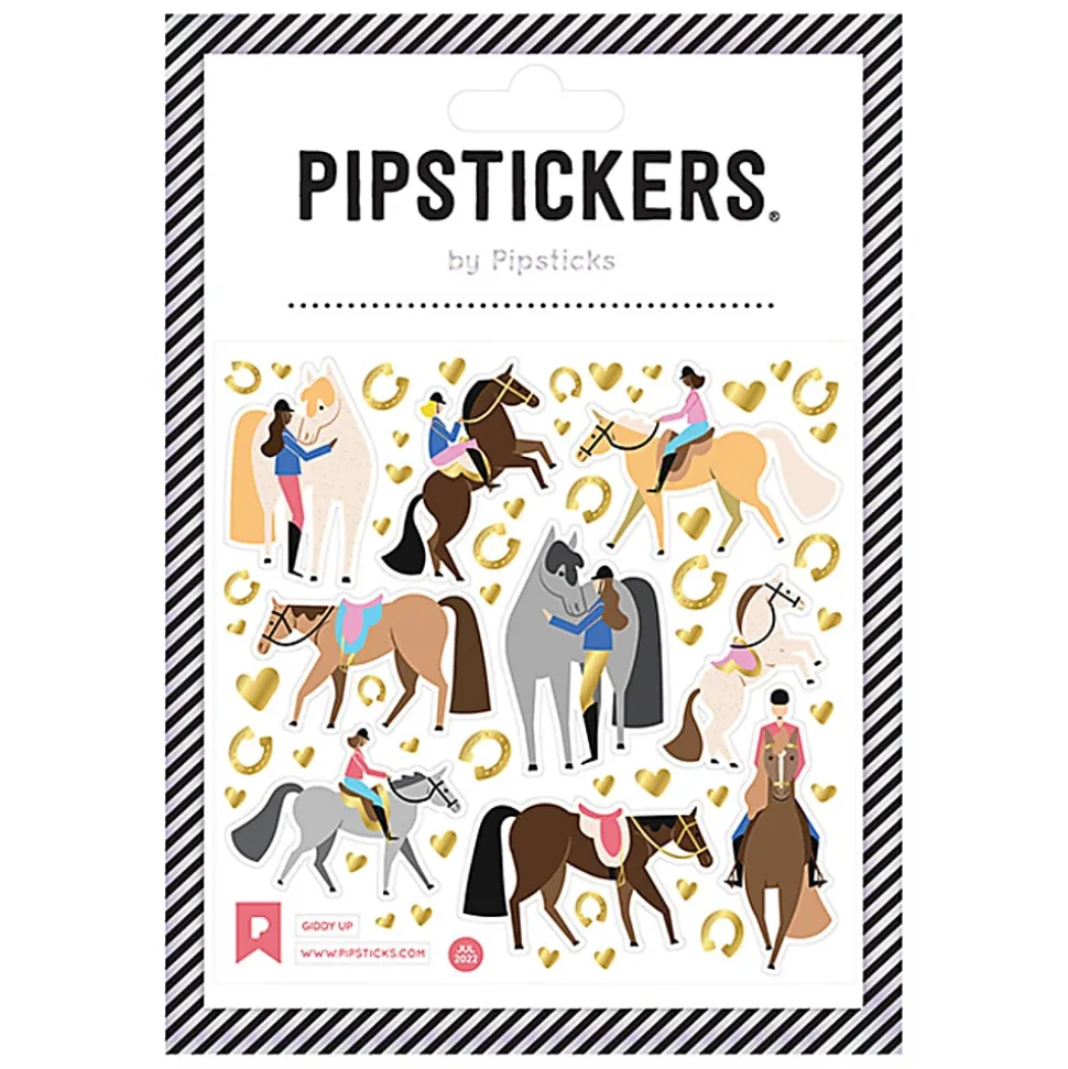 Pipsticks Decorative Stickers, 2" x 8", Happy-Go-Lucky
