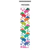 Pipsticks Decorative Stickers, 2" x 8", Country Toads
