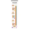 Pipsticks Decorative Stickers, 2" x 8", Fun Beams