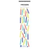 Pipsticks Decorative Stickers, 2" x 8", Candid Candles