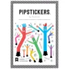 Pipsticks Decorative Stickers, 4" x 4", Air Dancers