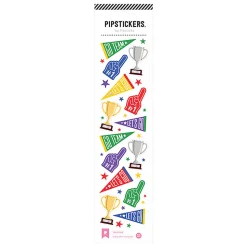 Pipsticks Decorative Stickers, 4" x 4", Waffle Lot of Fun