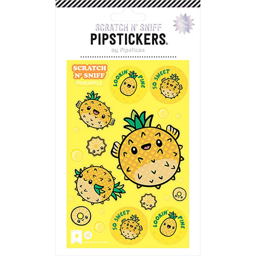 Pipsticks Scratch 'n Sniff Stickers, 4" x 6", You Look Swell