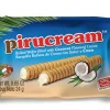 Pirucream Coconut Cookie Wafers, 0.85 Oz, Pack Of 4 Wafers