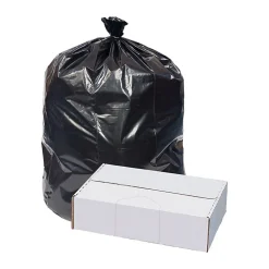 Pitt Plastics Eco•Strong™ 1.5-mil Can Liners, 56 Gallons, 44