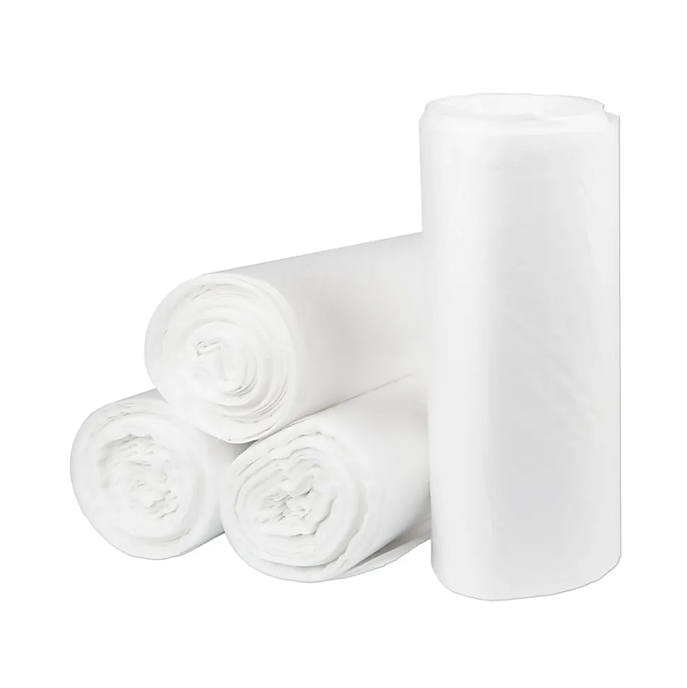 Pitt Plastics Linear Low Can Liners, 38" x 58", 0.95 Mil, Clear, Box Of 100