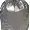 Pitt Plastics  LL Can Liner, 39X56, 1.55Mil, Silver, 50/Case