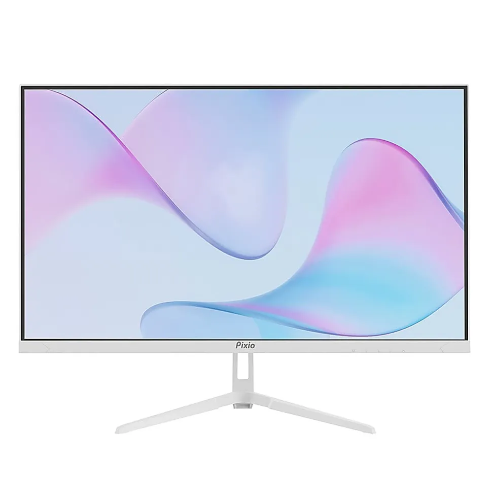 Pixio PX278 Wave 27" Fast-IPS LCD WQHD 1440p Gaming Monitor, FreeSync, White