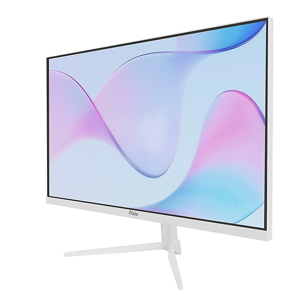 Pixio PX278 Wave 27" Fast-IPS LCD WQHD 1440p Gaming Monitor, FreeSync, White