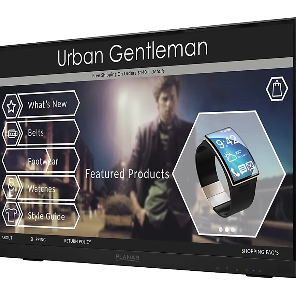 Planar PCT2235 22" LCD Touchscreen Monitor - 16:9 - 14 ms - 22" Class - Projected Capacitive - Mult - 997828600
