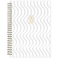 Planner Notes AG Squiggle Stripe Neutral 5.875x8.625 AY26–27