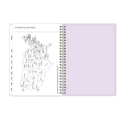 Planner Notes AG Squiggle Stripe Neutral 5.875x8.625 AY26–27