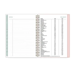 Planner Notes AM-AJ Palm Leaves 5.875x8.625 AY26–27