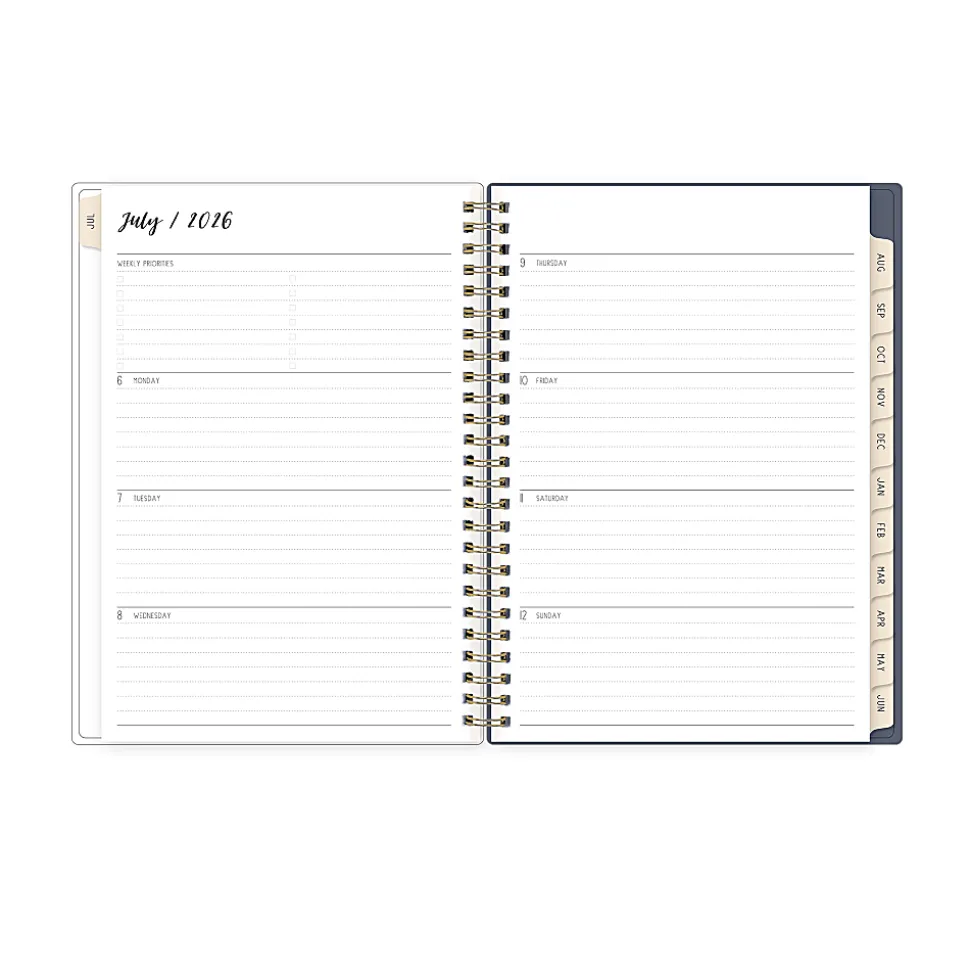 Planner Notes IPC Celine Navy 5.875x8.625 AY26–27 W/M