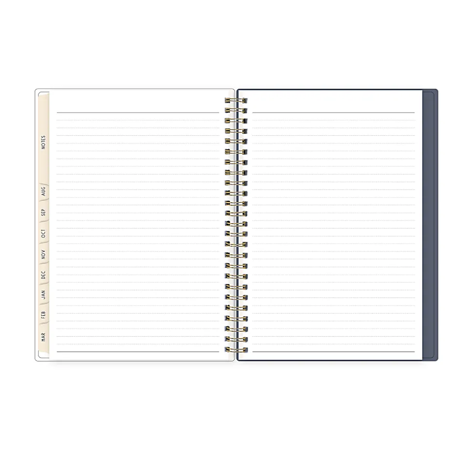 Planner Notes IPC Celine Navy 5.875x8.625 AY26–27 W/M