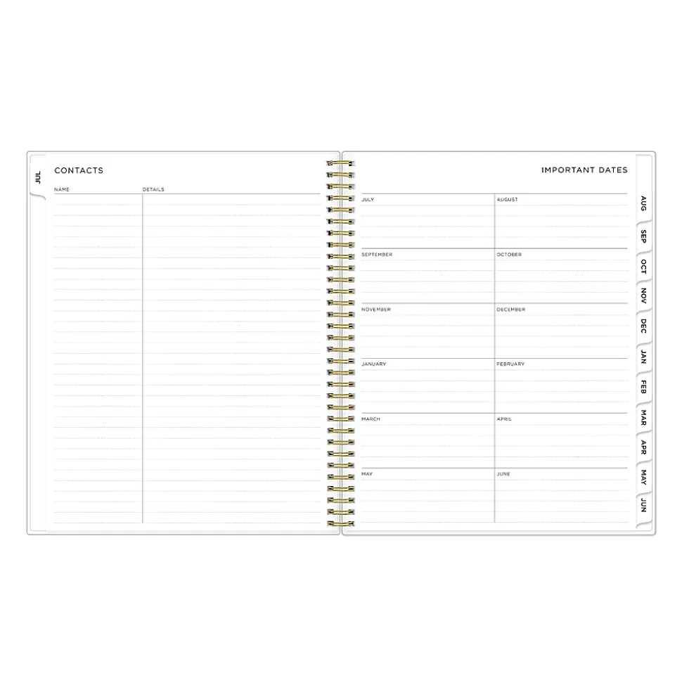 Planning Calendar AG Multi Color Smoke PP 8.5x11 AY26–27