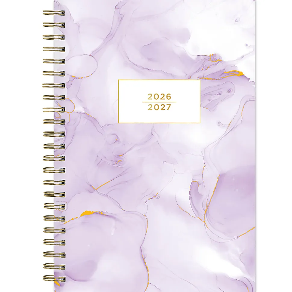 Planning Calendar AG Smoke Purple Frosted PP 5x8 AY26–27