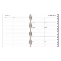 Planning Calendar AG Smoke Purple Frosted PP 8x10 AY26–27